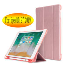 2021 For iPad 10.2 inch 9th 8th 7th Generation Case 2020 10.2 In A2270 A2428 Case With Pencil Holder Smart Cover wake up sleep 2024 - buy cheap