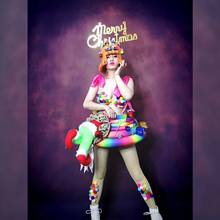 Disfraz de Carnaval para niña, Ropa de baile dulce, para fiesta de navidad 2024 - compra barato