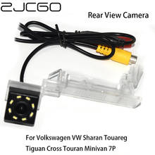 ZJCGO-cámara de visión nocturna de aparcamiento para marcha atrás, vista trasera de coche, impermeable, Sharan para Volkswagen Tiguan Cross Touran Minivan 7P 2024 - compra barato
