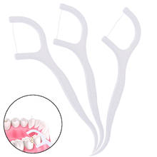 100pcs/lot Dental Flosser Oral Hygiene Dental Sticks Dental Water Floss Oral Teeth Pick Tooth Picks ABS Floss 2024 - buy cheap