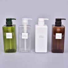650ml Plastic Empty Pump Dispenser Bottle Shampoo Lotion Shower Gel Bottle 2024 - buy cheap