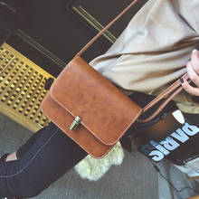 Женская маленькая квадратная сумка, модная дамская сумочка в автомобиль, ретро сумки на плечо, сумка-мессенджер, кожаная сумочка 2024 - купить недорого