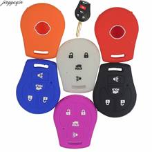 jingyuqin 10pcs Silicone 4 Button Car Key Case Cover For Nissan Maxima Versa Altima Sentra Tiida Armada Car Key Holder Protector 2024 - buy cheap