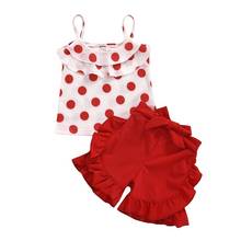 Toddler Baby Girls Floral Vest  Sleeveless Off Shoulder Crop Tops Floral Printed Shorts Outfits Clothes 2024 - buy cheap