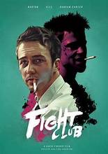 Póster de seda de arte Vintage para decoración de sala de estar, imágenes de pared de película de Fight Club, 12 24x36 pulgadas, 04 2024 - compra barato