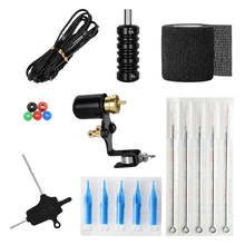 Complete Tattoo Kit Craft Tattoo Machines Gun Tattoo Power Supply Needles Grips Bandages 2024 - buy cheap