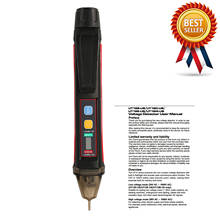 UNI-T UT12E/UT12M non-contact AC Voltage Detector; high and low dual mode adjustable sensitive smart test pencil 24V-1000V 2024 - buy cheap