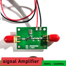 Amplificador de sinal de baixo ruído, 20mhz-2400mhz, 2.4ghz, módulo de amplificação rf para vhf, uhf, fm, rádio amador 2024 - compre barato
