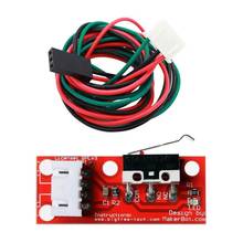 Limite swithes para 3 peças de impressora 3d, conector de 70cm para placa de controle com 3 pinos 1.4, cabo mecânico