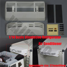 1/14 escala de simulação recipiente ar condicionado modelo para tamiya 1/14 escala controle remoto caminhão reboque scania r620 2024 - compre barato
