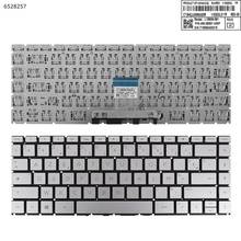 Французская клавиатура с раскладкой AZERTY для HP 14-ce0033nf 14-ce0034nf 14-ce0035nf 14-ce0019nf 14-ce0020nf 14-ce0021nf ноутбук серебристого цвета для подсветки 2024 - купить недорого