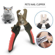 Professional Pet Dog Nail Clipper Stainless Steel Pet Nail Cutter Cat Grooming Scissors Clippers for Animals Cats with Lock 2024 - buy cheap