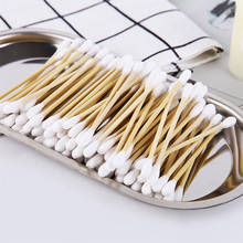 100pcs/ Pack Double Head Cotton Swabs Women Makeup Buds Tip for   Wood Sticks Nose Ears Cleaning Health Care Tools 2024 - buy cheap