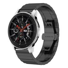 Ремешок GT watch из нержавеющей стали для Samsung Galaxy watch 46 мм/42 мм/Active 2, браслет для Gear S3 Frontier band Huawei watch GT 2 2024 - купить недорого