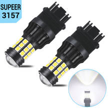 2 led canbus sem erro t25 3157 3156 p21w ba15s, lâmpada de luz reversa para skoda superb octavia 2 fl 2011 2012 2013 branca 12v 2024 - compre barato