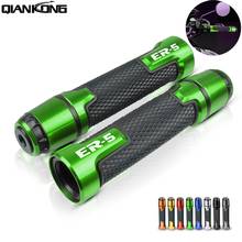 Motorcycle Handle Handlebar Hand Bar Grip hand grips For Kawasaki ER-5 2004-2005 2006 2007 2008 2009 2010 ER5 CNC Aluminum 2024 - buy cheap