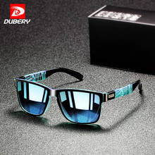 DUBERY Retro Square Sports Men Polarized Sunglasses Fashion Accessories Street Shot Travel Sun Glasses UV400 Goggles D3 2024 - buy cheap