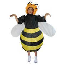 Disfraz de abeja de cuerpo completo para adultos, Disfraz de Halloween, con ala, Disfraz de fiesta 2024 - compra barato