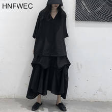 2020 new summer fashion women V-neck batwing sleeves linen loose T-shirt female top V356 2024 - buy cheap