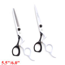 50Pcs 5.5 6.0 Hair Cutting Thinning Scissors Professional High Quality Barber Hairdressing Scissors 440c Japanese Steel 9016# 2024 - buy cheap