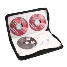 1 шт. 80 дисковый Чехол Коробка для хранения DVD CD посылка держатель CD для VCD сумка PU кошелек поставки DJ переноска DVD коробка из искусственной кожи Органайзер O3K2 2024 - купить недорого
