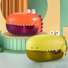 Bubble Machine Dinosour Kids Bath Toy Bathtub Soap Automatic Bubble Maker Baby Bathroom Toy for Children Gift 2024 - buy cheap