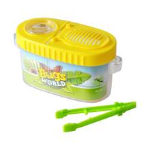 60% Hot Sale Kids Insect Bug Cage with Tweezers Magnifier Backyards Exploration Critter Toy Observatie Experiment 2024 - buy cheap