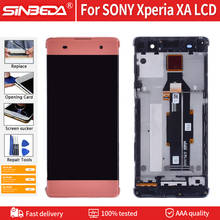 5.0" Original Display Module For SONY Xperia XA F3111 F3112 F3113 F3115 LCD Display Touch Screen With Frame Digitizer Free Tools 2024 - buy cheap