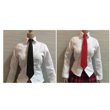 Trajes/camisa/ropa a escala 1:6, corbata para figura de Acción Femenina de 12 pulgadas 2024 - compra barato