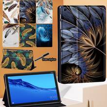 Leather Feather Series Tablet Case for Huawei MediaPad M5 Lite 10.1 Inch/ MediaPad M5 10.8 Inch Drop Resistance Protective Shell 2024 - buy cheap