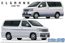 Aoshima static assembled car model 1/24 scale Nissan E50 Elgrand 1999 car model kit 06136 2024 - buy cheap
