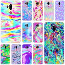 Colorful rainbow art Case For LG G5 G6 Mini G7 G8 G8S V20 V30 V40 V50 ThinQ Q6 Q7 Q8 Q9 Q60 W10 W30 Aristo 2 X Power 2 3 Cover 2024 - buy cheap