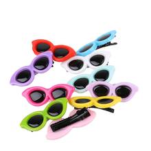 10 Pcs/set Pet Grooming Accessories Colorful Cats Dog Bows Hairpin Headdress Clip Pet Dog Bow Hair Sunglass Random Color 2024 - buy cheap