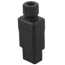 Conector gtbl c19, iec 60320 c 19, classificação 20a, 110v-250v 2024 - compre barato