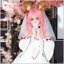 Anime FGO Tamamo no Mae Cosplay Costume Fate Grand Order  Lolita Women Wedding Dress Halloween Christmas Party Costumes 2024 - buy cheap