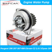 Baificar-bomba de agua de motor de calidad para Peugeot, 206, 207, 307, 408, Citroen C2, 1,6, c-elysee, 16V, EC5 2024 - compra barato