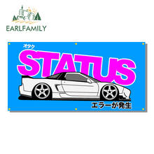 EARLFAMILY 13cm x 6.7cm for Super Car Workshop Status Decal Auto Bumper Window Car Stickers Vinyl Material Personality Decor 2024 - buy cheap