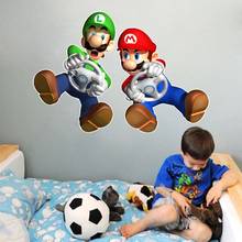 3d Cartoon Game Figure Wall Sticker for Baby Boys Nursery Kids Room Decoration Cute Wall Decals Wall Decoration for Home 2024 - buy cheap