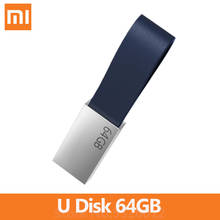 Xiaomi mini u disco 64 gb usb3.0 memória vara metal flash drives computador portátil de alta velocidade transmissão design metal u-disco 64 gb 2024 - compre barato