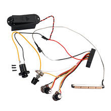 3-Band EQ Preamp Circuit Active Pickup Wiring Harness for Bass Guitar Uke 2024 - buy cheap