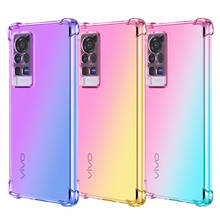 Funda de silicona a prueba de golpes para teléfono Vivo, carcasa de TPU suave de lujo para Vivo X60 Pro Plus X50 V20 SE Y91C Y91i, Y12 Y17 Y19 S1 Pro 2024 - compra barato