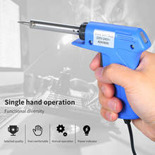 Professional Adjustable Soldering Iron Gun Dual Power Quick Heat-Up Welding Electric Soldering Iron Gun 220V-240V 2024 - compre barato