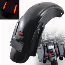 Motorcycle Accessiores LED Light Rear Fender Fascia Set For Harley Touring Road King Street Glide Ultra Limited 2009-2013 2024 - buy cheap