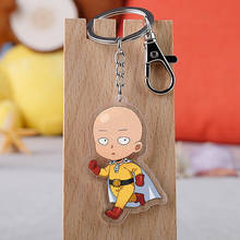 COSANER  one punch-man Fashion Anime Acrylic Key Chains Cartoon Keyring Keychain Pendant  Keyholder Unisex Birthday Gifts 2024 - buy cheap