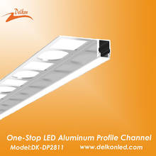 28*11mm 2M/6.6ft Marble Tile Edge Aluminum Profile LED Trimless Recessed Drywall Profile for Interior Light 2024 - buy cheap