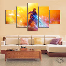 Cuadro de la Fuerza Especial en HD para decoración del hogar, pintura en lienzo de Battlefield V Games, arte para pared, 5 uds. 2024 - compra barato