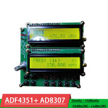 Signal power meter ADF4351 VFO source + AD8307 frequency : 35mHz-1500mHz  power : -50dBm(W)-+5dBm(W) ( 2024 - buy cheap