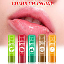 Fruit Series Color-Changing Lip Balm  Aloe Moisturizing Brighten Nourishing  Lipstick Soft Hydrating Anti-Drying Makeup Cosmetic 2024 - buy cheap