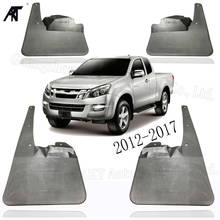 Car Mud Flaps For Isuzu D-MAX 2012-2017 4WD 4X4 Front+Rear Mudflaps Splash Guards Mud Flap Mudguards Fender Styling Set Molded 2024 - buy cheap