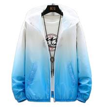 2021 summer new sunscreen coat thin fashion casual breathable sunscreen sportswear jacket 2024 - buy cheap